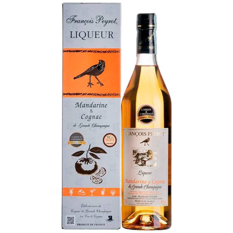 Liquore Mandarine & Cognac Francois Peyrot astucciato