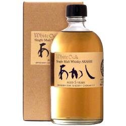 Whisky Akashi single malt 5 anni White Oak Distillery astucciato