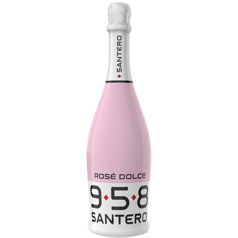 Santero 958 Rosé big logo spumante dolce