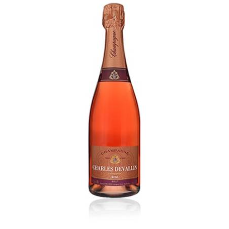 Champagne AOC Brut Rosé Charles Devallin