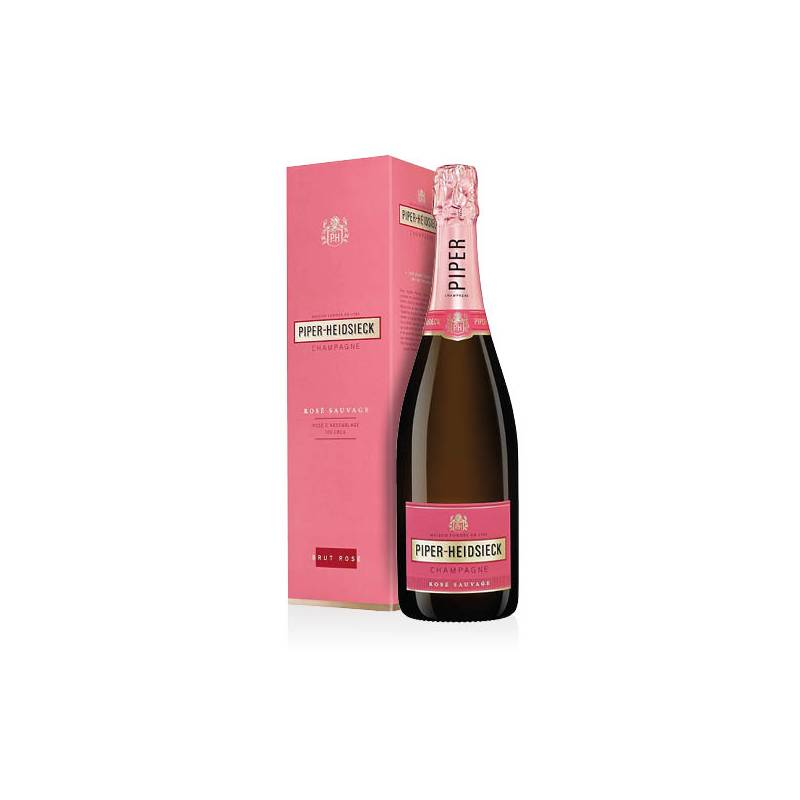 Champagne AOC Rosè Sauvage Brut Piper Heidsieck astucciato