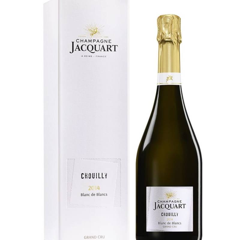 Champagne AOC Reserve Chouilly Grand Cru Blanc de Blancs 2014 Jacquart astucciato