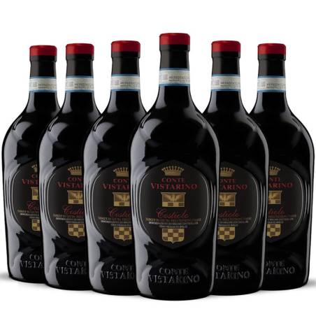 6 bottiglie di Sangue di Giuda dell'Oltrepò Pavese frizzante DOC Costiolo 2021 Conte Vistarino