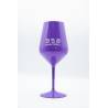 Bicchiere Santero 958 viola a forma di calice