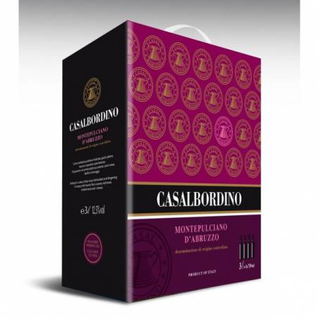 Vino Rosso Montepulciano d'Abruzzo DOC Bag in Box 3 litri Casalbordino