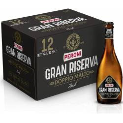 12 bottiglie di Birra Gran Riserva Doppio Malto Peroni 0,50l