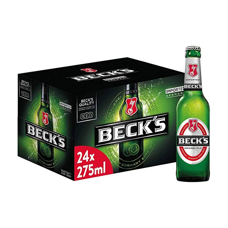 24 bottiglie di Birra Beck's Pils