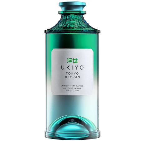 Dry Gin Japanese Tokyo Ukiyo Dry Gin Japanese Tokyo Ukiyo