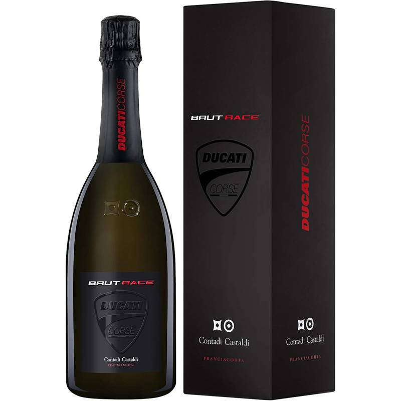 Franciacorta DOCG Brut Race Ducati Corse Contadi Castaldi astucciato
