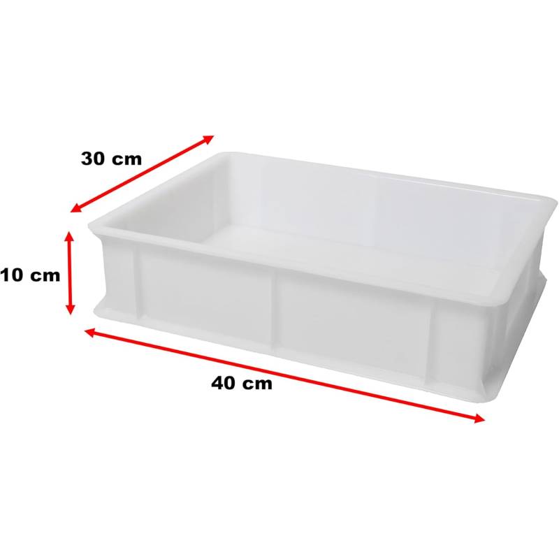 Set Di 2 Contenitori Per Lievitazione Impasto Pizza In Legno Di Acacia 40x30 Cm - Con Coperchi E Spatole - Vintage Per Pizza E Pane