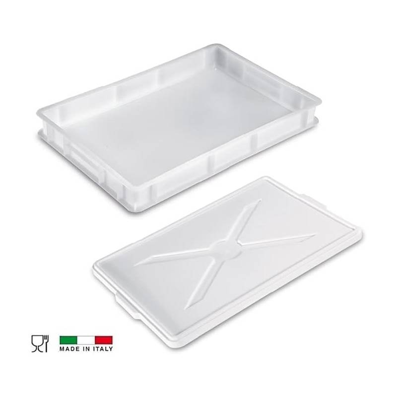 Cassetta Porta Impasto con Coperchio 60x40x7 Genus Dei