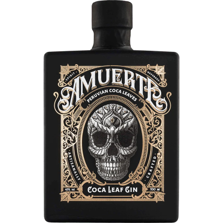 Gin Coca Leaf Black Amuerte Gin Coca Leaf Black Amuerte