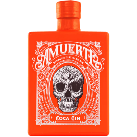 Gin Coca Leaf Orange Amuerte Gin Coca Leaf Orange Amuerte