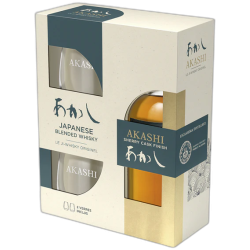 Whisky Akashi Sherry Casck + 2 bicchieri astucciato