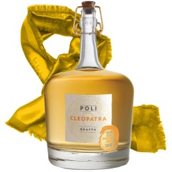 Grappa Cleopatra Moscato Oro con astuccio Distillerie Poli